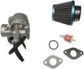 New Carburetor Pz19 With Choke Lever For Chinese Made 50cc 70cc 90cc 100cc 110cc 125cc Kids Atv Go-kart Dirt Bike Pocket