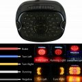 Favomoto Motorcycle Tail Light Lamp Supplies Brake Abdominal Accessories Directed