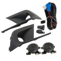 1 Pair Front Fog Light Replacement For Honda Civic 2022 2023 Left And Right Side Lamps Fl-hc2022-4d 