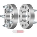 5x5 To 5 Wheel Adapters 1 25 In Spacers 78 3mm Bore For Jeep Wrangler Gladiator Gmc C1500 And Yukon 2 Pieces Silver 