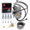 Carburetor Carb Intake Manifold For Honda Shadow Aero 750 V C Ca 2008 2009 Spirit 750 Vt750 C2 C2f 200retor Carb Intake