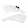 Hecasa Plastic Kit For 1993-1999 Honda Xr650 L Shasta White 2000-2021 Ross Side Cover Fender Body Work Fairing Mudguard Set 