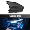 Uxcell Front Left Fog Light Grille Cover Trim Lamp For Ford Fusion 2019-2020