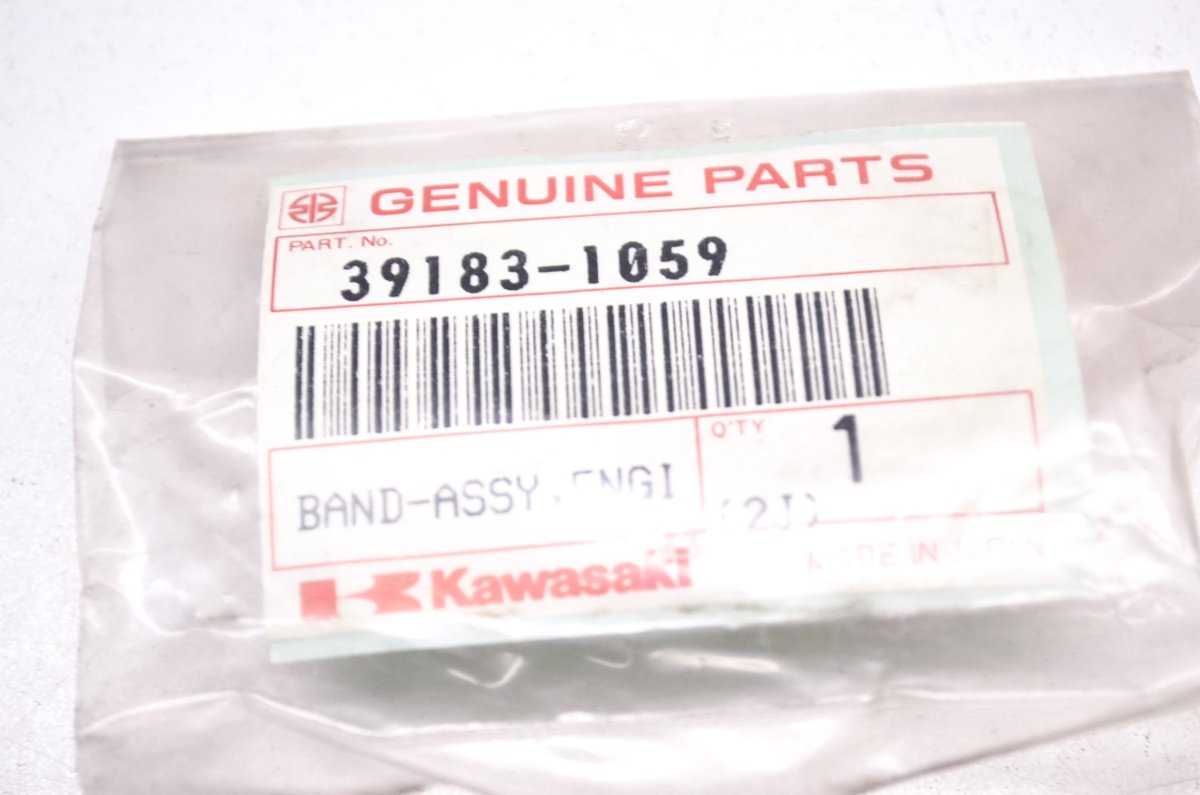Band-assembly Engine Stop Genuine Kawasaki Motorcycle Atv Part Gp