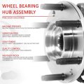 Auto Dynasty Factory Style Front Wheel Bearing Hub Assembly For Subaru Impreza Forester Legacy Outback Wrx Sti Xv Crosstrek