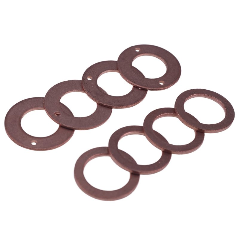 Fuel Injector Seal Kit For Kubota V1502 V1702 V1902 4 Cylinder 8 Valve Engine 70mm Stroke Indirect Inject Includes Copper And