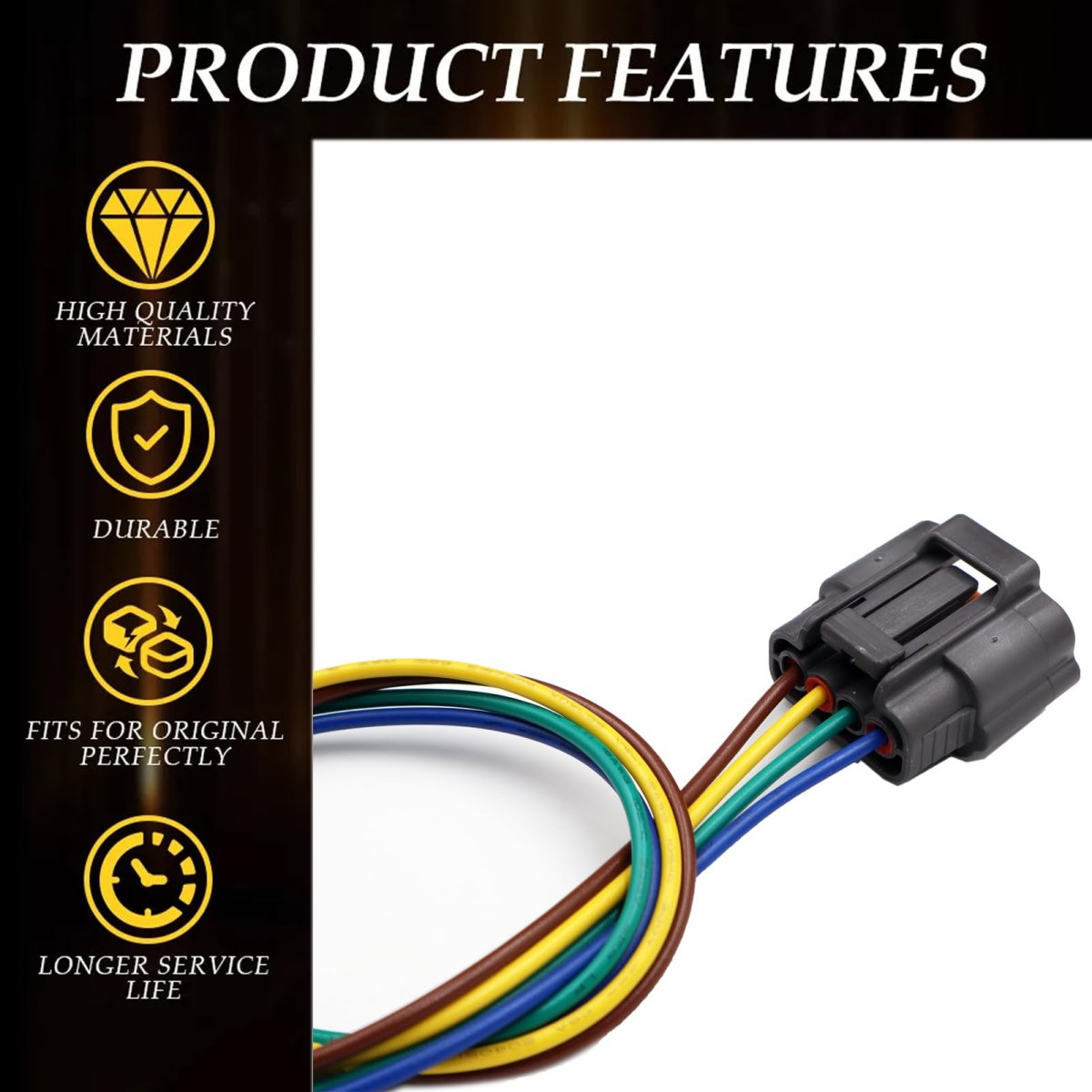 4 Pin Tps Throttle Position Sensor Wire Pigtail For Mazda Fd3s Rx7 1992 2002 18 Awg Tinned Copper Wiring Harness With Female