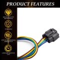 4 Pin Tps Throttle Position Sensor Wire Pigtail For Mazda Fd3s Rx7 1992 2002 18 Awg Tinned Copper Wiring Harness With Female