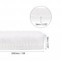 Uxcell Weather Stripping Brush 10ft L X 35 W 0 H Self-adhesive Seal Weatherstrip Sweep White For Door Window