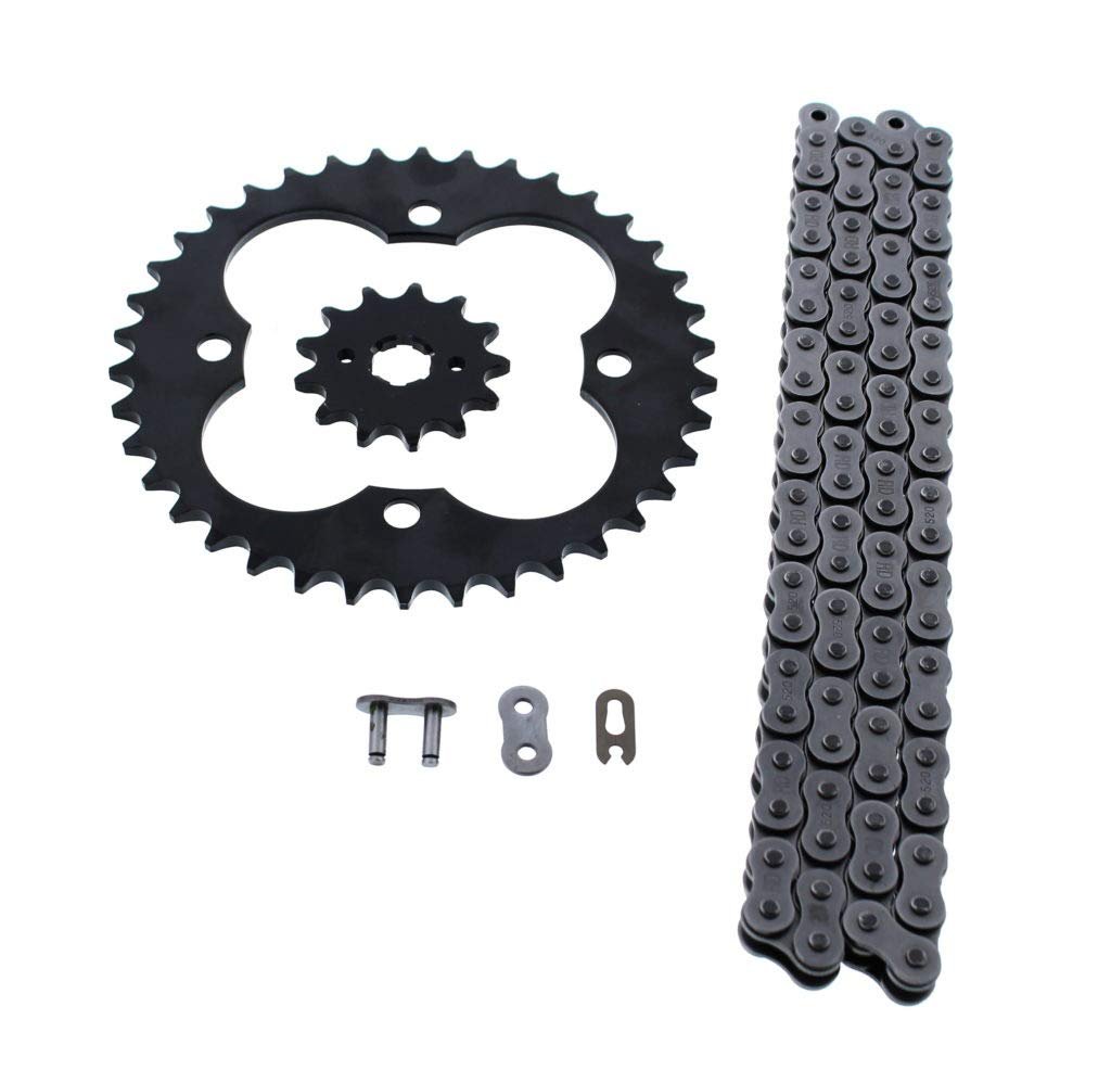 Fits Honda Trx250r 250r 520-96 Non O Ring Chain Sprocket Black 13 38
