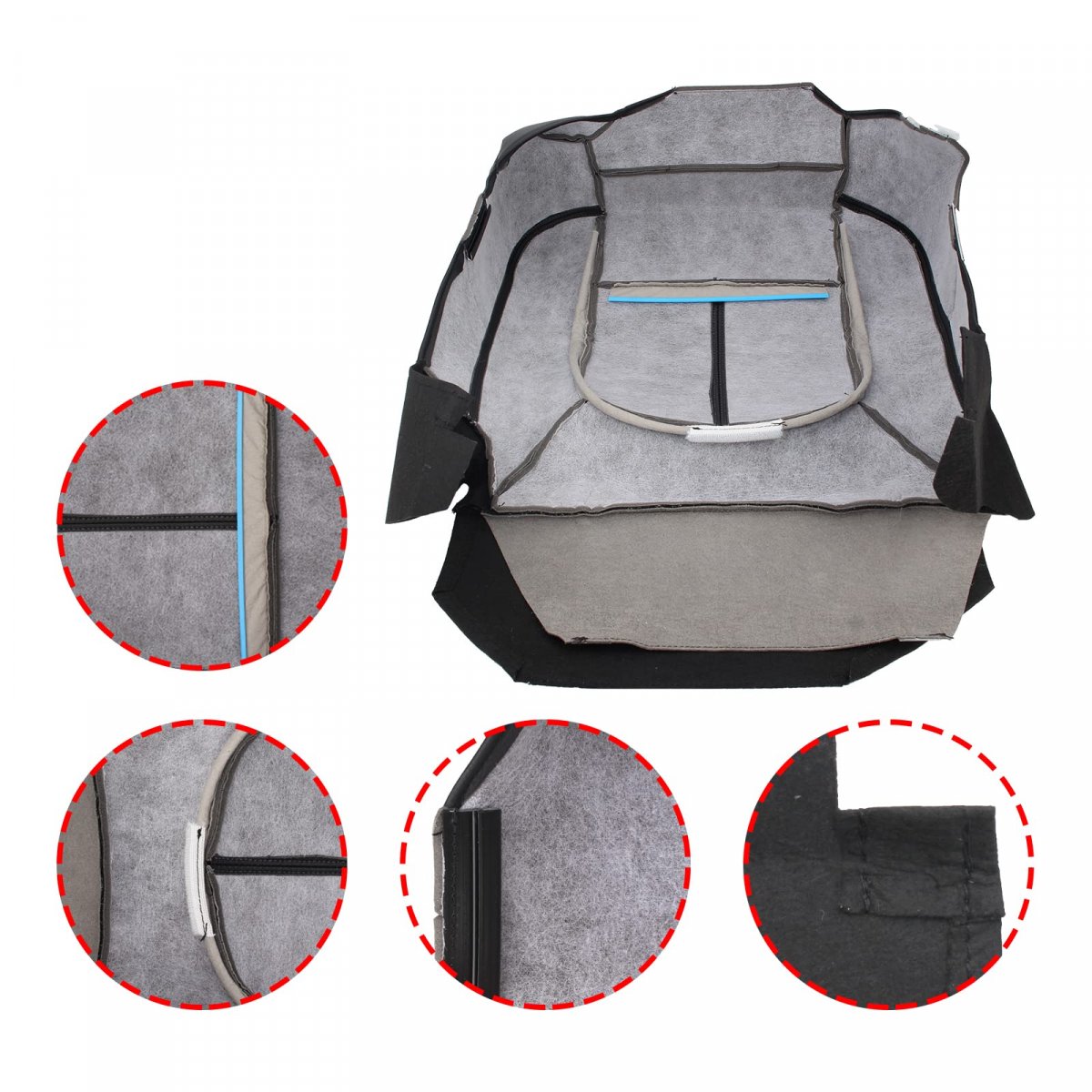 Driver Bottom Microfiber Leather Seat Cover For Ford F250 F350 F450 F550 2011 2012 2013 2014 2015 2016 Lariat Fx4 Xlt Charcoal