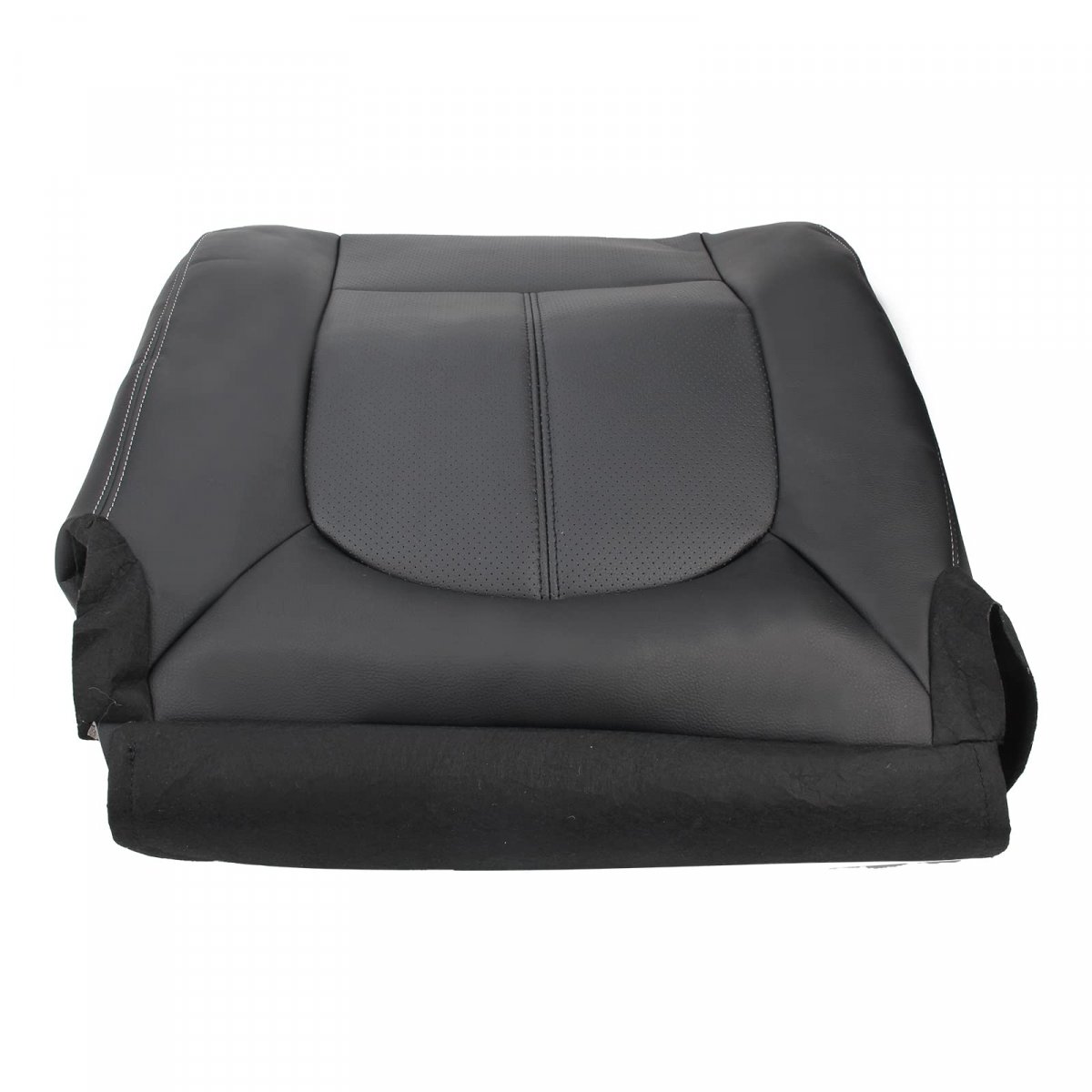 Driver Bottom Microfiber Leather Seat Cover For Ford F250 F350 F450 F550 2011 2012 2013 2014 2015 2016 Lariat Fx4 Xlt Charcoal