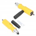 Drill Rivet Tool Electric Gun Adapter Alloy Steel Cordless Metal Machine Blind Socket Riveting Set Automotive Riveters
