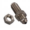 Ac Performance Stainless Steel -3 An Male To Flare Bulkhead Brake Hose Fittings With An3 Lock Nut 