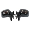 Green-l Motorcycle Black Rear View Mirrors With Turn Signal Lights Fit For Honda Goldwing Gl1800 2001-2017