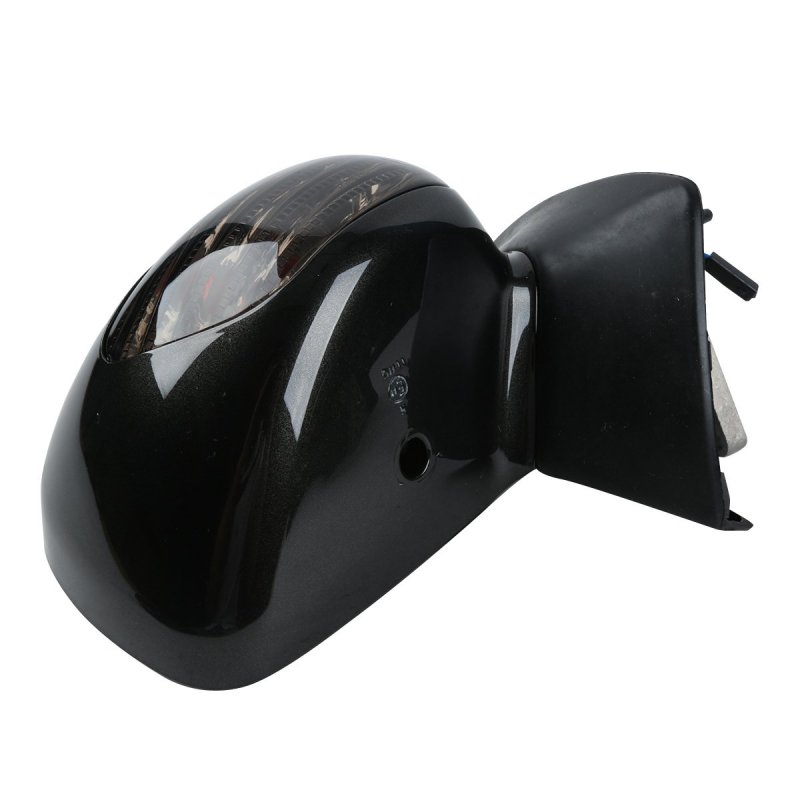 Green-l Motorcycle Black Rear View Mirrors With Turn Signal Lights Fit For Honda Goldwing Gl1800 2001-2017