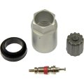 Tire Pressure Monitoring System Sensor Hardware Kit For Mercedes Benz Gl350 Gl450 Gl550 2010 2012 Black Plastic Cap And Rubber 