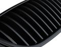 Matte Flat Black Kidney Euro Sport Front Hood Grill For Bmw 5 Series F10 M M5 11-15