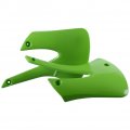 Polisport Radiator Scoops 2005 Green For Kawasaki Kx100 2001-2009