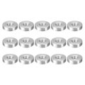 15pcs Aluminum Spacer 3 4 Od X 8 Id 16 Length Screw Standoff Bushing Plain Finish Unthreaded Round Metal For Screws Bolts And 