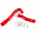 G-plus Silicone Radiator Coolant Hose Pipe Kit Clamps Compatible With 2006-2011 Honda Civic Fd1 R18 1 8l I-vtec Red