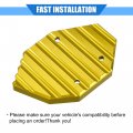 Vekauto Motorcycle Stand Kit Compatible For Kawasaki Zzr1400 Gtr1400 Durable Aluminum Alloy Gold Tone Bike Support Holder With