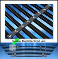 Egrille Black Stainless Steel Billet Grille Fits 1999-2004 Ford Mustang 
