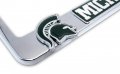 Michigan State Spartans 3d Metal License Plate Frame