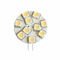Anyray Disc Type G4 Base 12v Led Light Bulb Two Side Pins 10 Watt Halogen Replacement For Boats Rv Campers Trailers And 