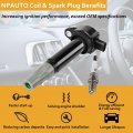 Ignition Coil Pack Spark Plug Fit For 3 5 4 0 V6 2006 2007 2008 2009 2010 Do-dge Charger Magnum Nitro Grand Caravan Challenger