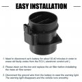 Uxcell Car Mass Air Flow Sensor Meter Maf No 6510900248 For Jeep Compass 2010-2020 Mercedes-benz E-class 2014-2016