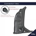 Spieg Passenger Side Mirror Replacement For Ford Transit 150 Cargo Van 2015-2019 Power Adjusted Heated W Turn Signal Manual