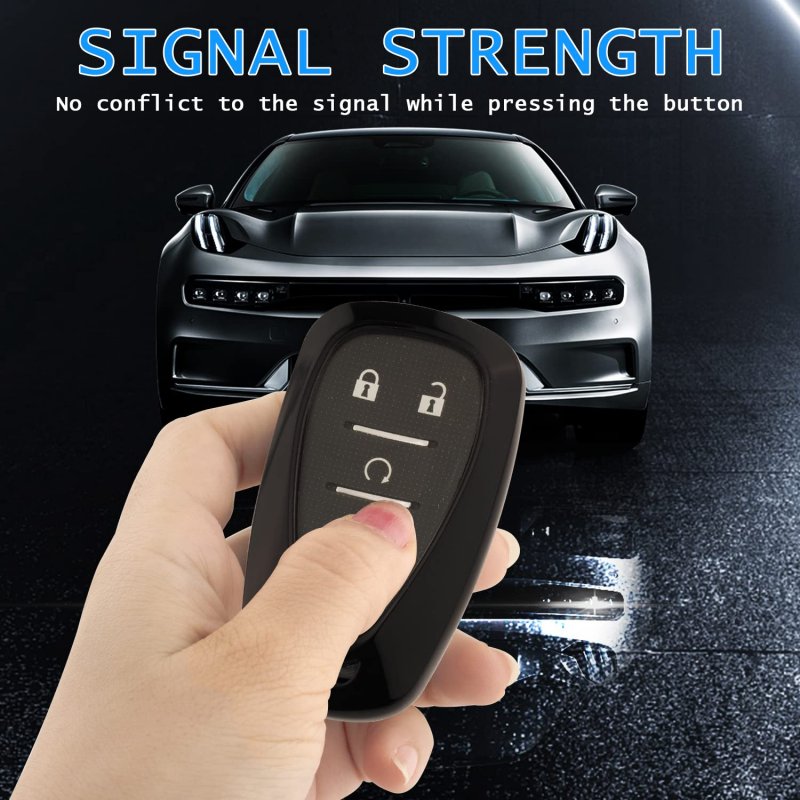 Xiyang Trade For Chevy Key Fob Cover Withchain Soft Tpu Full Protector Key Shell Case Chevrolet Malibu Camaro Equinox