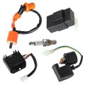 Ignition Coil Cdi Regulator Rectifier Relay Replacement For 150cc 200cc 250cc Atv 
