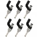 Ocpty 4 Holes 4pcs Replacement Fuel Injectors Compatible For Audi A1 2011-2014 For Seat Ibiza 2011-2013 2015 Volkswagen Jetta