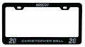 Christopher Bell 20 Nascar Etched License Plate Frame Black New For 2021 