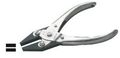 Parallel Pliers Flat Nose Serrated Jaws 5 In Overall Length For Flattening And Pulling 