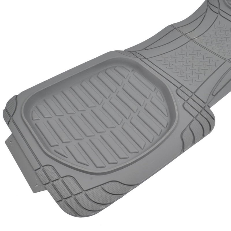 Motor Trend Pro920 Premium Flextough Deep Dish Complementary Rear Rubber Floor Mats Liners All-weather Protection Universal