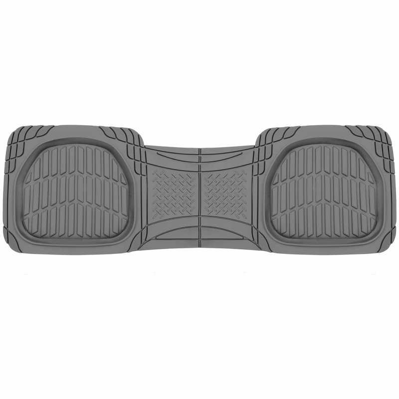 Motor Trend Pro920 Premium Flextough Deep Dish Complementary Rear Rubber Floor Mats Liners All-weather Protection Universal