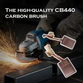 10pcs Carbon Brushes For Bdf452 1 2 In Driver Drill And Bfr750z Screwdriver Replaces Cb-440 Cb-448 Cb-436 195021-6 194427-5