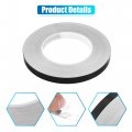 X Autohaux 0 5 Width 164ft Decorative Strips Waterproof Reflective Tape Sticker Warning Black For Car Motorcycle