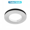 X Autohaux 0 5 Width 164ft Decorative Strips Waterproof Reflective Tape Sticker Warning Black For Car Motorcycle