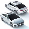 Econour Car Windshield Snow Cover Front And Rear Bundle Upgraded 600d Oxford Fabric Water Heat Sag-proof Back Window Frost Fits 