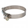 10 Pcs 88mm-96mm Stainless Steel T-bolt Hose Clamp For Fuel Pump Filter Plumbing