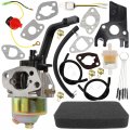 Liyyds Carburetor Kit Compatible With Powerhorse Northern Tool 1156 11571 16111 16611 24766 45749 166112 Dj170n Pgh4345