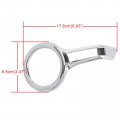 Topteng Motorcycle Chrome Fog Light Trim Rings Case Fits For Honda Goldwing Gl1800 2018-2021 F6b
