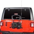 Hooke Road Wrangler Jl Cb Antenna Spare Tire Mount Bracket Compatible With Jeep 2018 2019 2020 2021 2022 2023