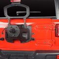 Hooke Road Wrangler Jl Cb Antenna Spare Tire Mount Bracket Compatible With Jeep 2018 2019 2020 2021 2022 2023