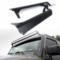 Auxbeam Upper Windshield Mounting Brackets For 50 Straight Led Light Bar Offroad Mounts Jeep Wrangler 1997-2006 Tj Lj 1pair 
