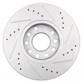 Ocpty Brakes And Rotors Set With 2 Front Brake Rotots 4 Ceramic Pads Fit For 99-04 Audi A4 Quattro 98-01 A6 99-05 Vw Passat